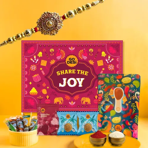 Image of GO DESi Share the Joy Raksha Bandhan Gift Box