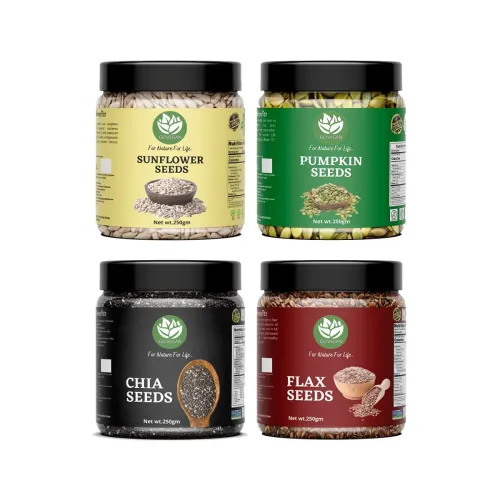 Image of Go Vegan Raw Seeds Combo for Eating - 1kg 