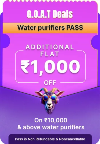 Image of G.O.A.T. Deals Water Purifiers Pass: Extra ₹1000/- Off