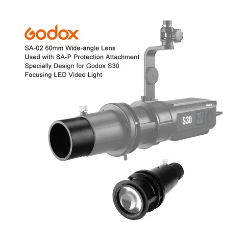 Image of GODOX Sa-02, 60Mm Wide-Angle Lens