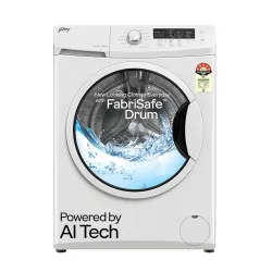 Godrej 7 Kg AI Front Load Washer – Glacial White