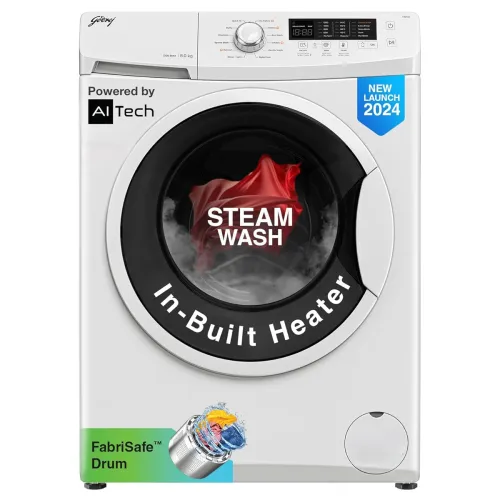 Image of Godrej 8 Kg 5 Star, With AI Tech, I-Sense Technology Fully-Automatic Front Load Washing Machine