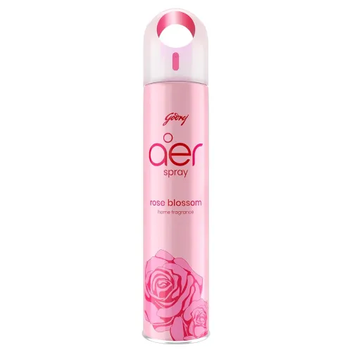 Image of Godrej aer Spray | Room Freshener for Home & Office - Rose Petal Crush Pink (220 ml) | .