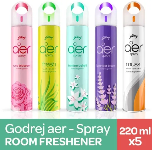 Image of Godrej Aer Spray Set 220ml Po5