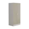 GODREJ INTERIO Almirah Slimline 2-Door Steel Almirah, Cupboard for Clothes (Royal Ivory),