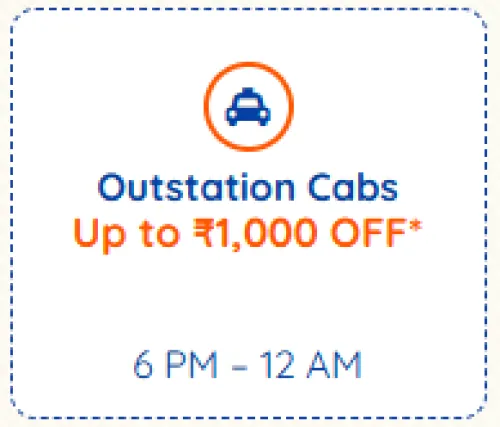 Image of Goibibo Travel sale : Save up to ₹1000 on Outstation cabs