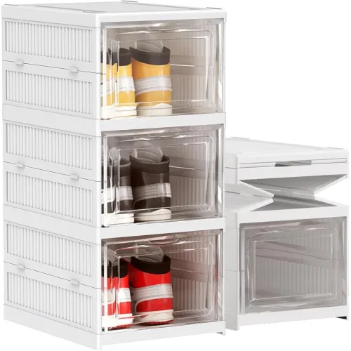 Image of Golden Bird 3-Tier Foldable Shoe Organizer