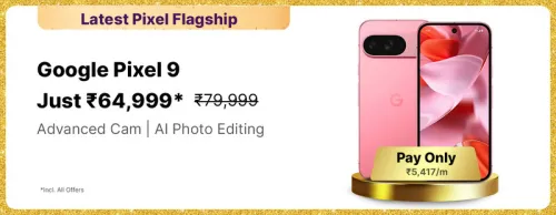 Image of Google Pixel 9 on Flipkart Big Billion Days Sale