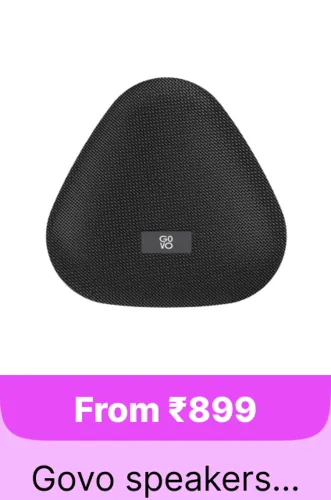 Image of GOVO Speakers starting @ ₹899 on Flipkart GOAT Sale