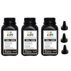 GPS Toner Refill for HP 108a / 108w – Pack of 3 (80g Each)
