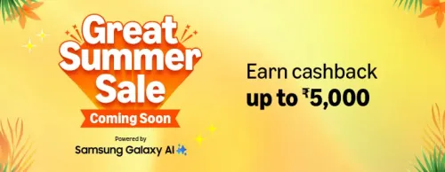 Image of Great Summer Sale: Collect Rewards and Earn Cashback Up to ₹5,000