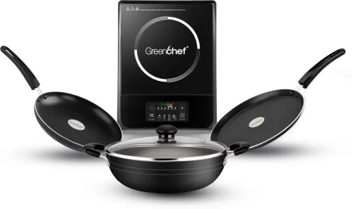 Image of Greenchef Glaze Non-Stick Cookware Set, 4-Piece