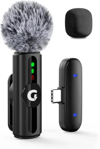 Image of Grenaro Type‑C Wireless Mic Cancels Noise