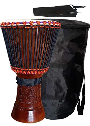 Image of GT Manufacturers Free Style Rope Tuned Djembe Drum (10'' Head)