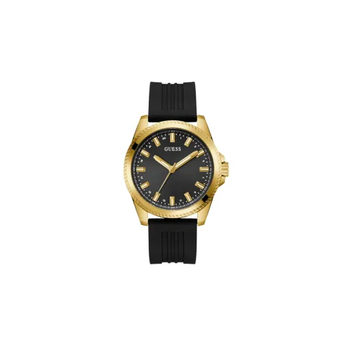 Image of GUESS Analog Black Dial Men's Watch