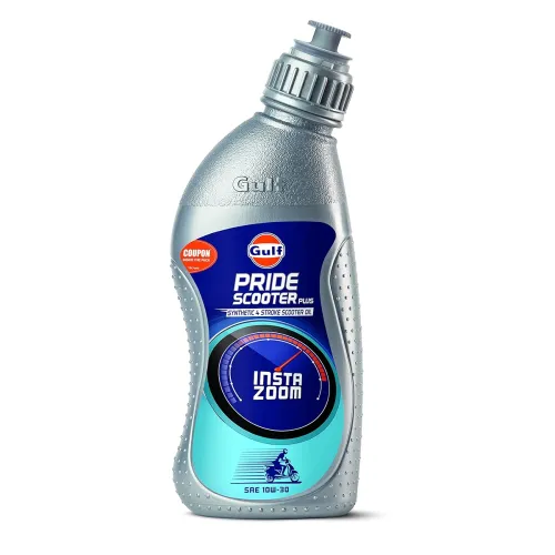 Image of GULF Pride Scooter SAE 10W-30 - Superior Performance 4-Stroke Engine Oil for Scooters