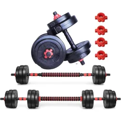 GYM INSANE 3 in 1 gym combo Adjustable dumbbells set