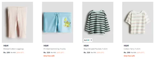 Image of H&M Boys Clothing Flat 60% Discount