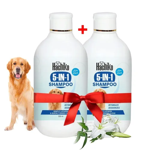 Image of Hachiko :-5 In 1 Dog Shampoo 