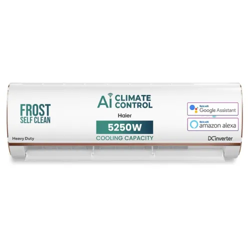 Image of Haier 1.5 Ton 4 Star AI Climate Control Smart Split AC