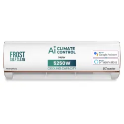 Haier 1.5 Ton 4 Star AI Climate Control Smart Split AC