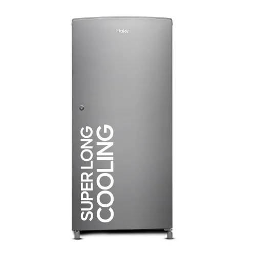 Image of Haier 185 L, 2 Star, Direct-Cool Single Door Refrigerator (HED-19TMS-N, Moon Silver)