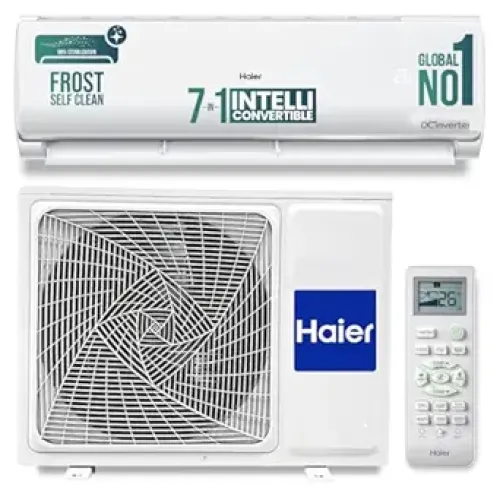 Image of Haier 1.5 Ton 3 Star Inverter Split AC (HSU17V-TMS3BN-INV)