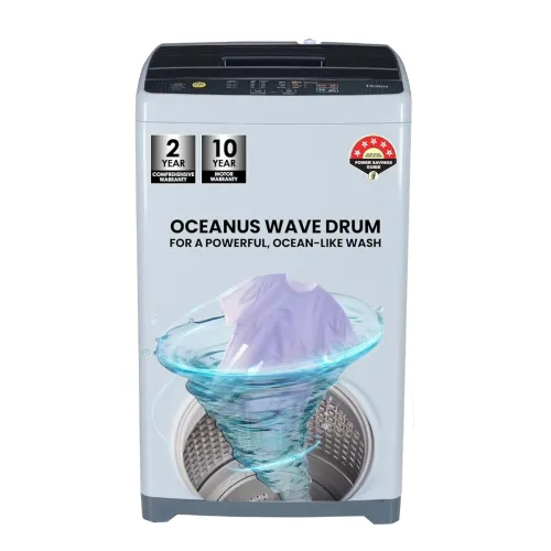 Image of Haier 6.0 Kg 5 Star Oceanus Wave Technology Fully Automatic Top Loading Washing Machine