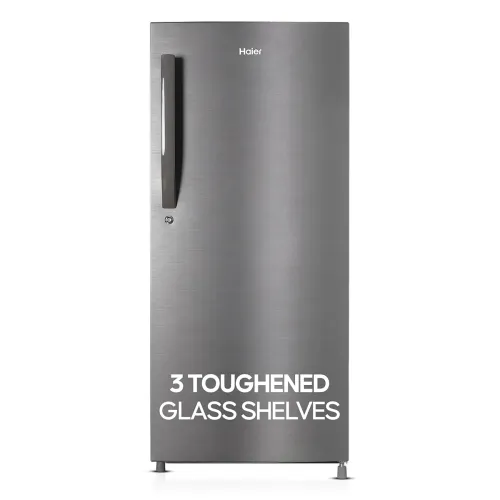 Image of Haier (HED-204DS-P )190 L, 4 Star, Direct Cool Single Door Refrigerator