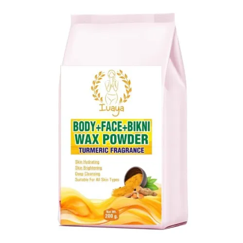Image of Hair Wax Powder for with Ubtan & Turmeric- Full Body Painless Herbal Hair Remover