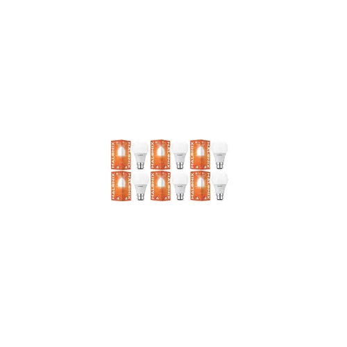 Image of Halonix 10W B22D Led White Bulb, Pack of 6