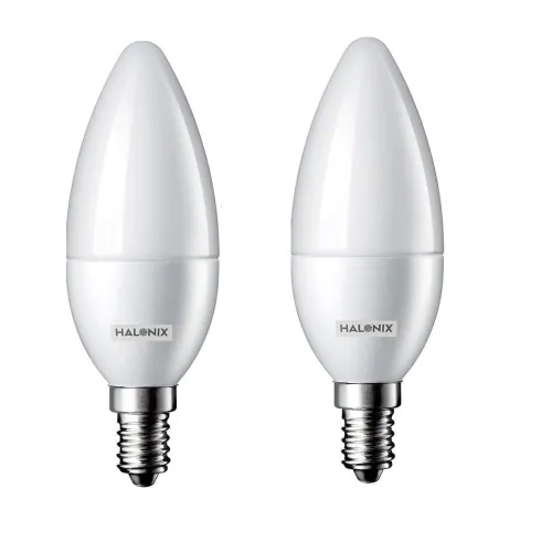 Image of Halonix 2.9 Watt E14 LED Yellow Light led Bulb, Pack of 2