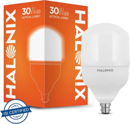Image of HALONIX 30 W Basic Round B22 LED Bulb (White)