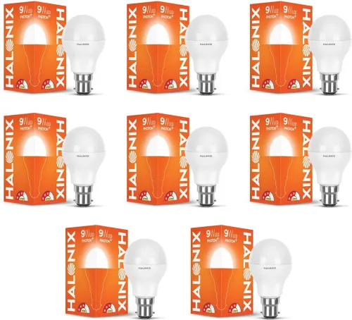 Image of HALONIX 9 W Basic Standard B22 LED Bulb pack6