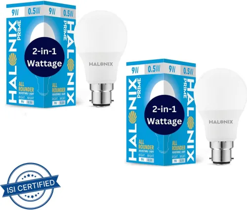Image of HALONIX 9 W Basic Round B22 LED Bulb