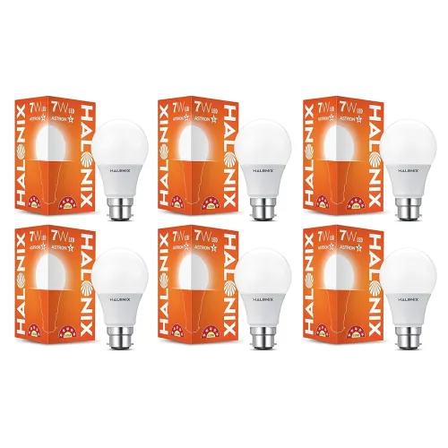 Image of Halonix Astron Star Base B22 7W Bulb PO6
