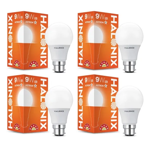 Image of Halonix Astron Plus B22D 9-Watt LED Bulb PO4