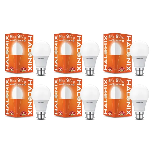 Image of Halonix Astron Star Base B22 9-Watt LED Bulb PO6