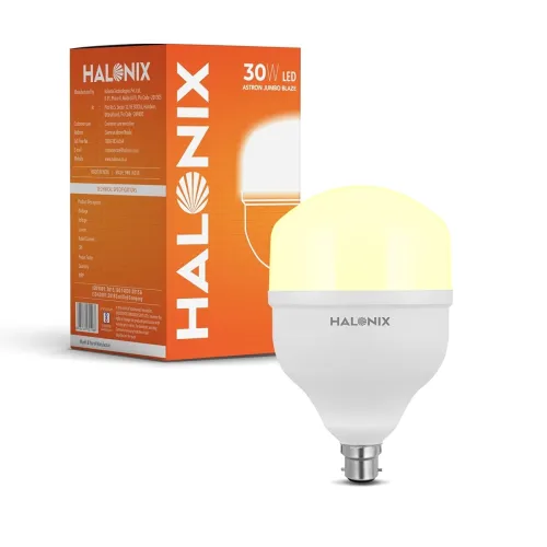Image of Halonix Jumbo 30W Higher Wattage Yellow Led Bulb | Warm White Led Bulb |