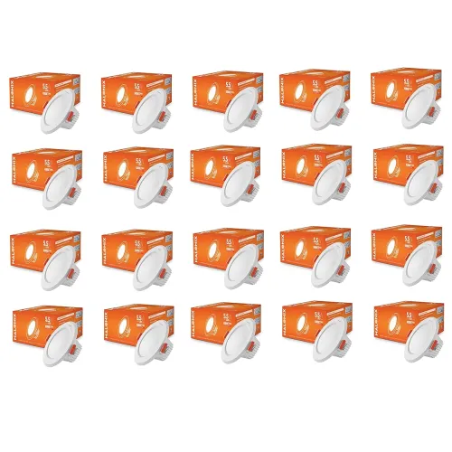 Image of Halonix Kornet 5.5-Watt Led Ceiling Light Pack of 20