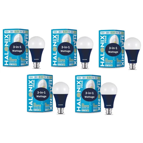 Image of Halonix Multiwatt LED Bulbs Pack PackOf5