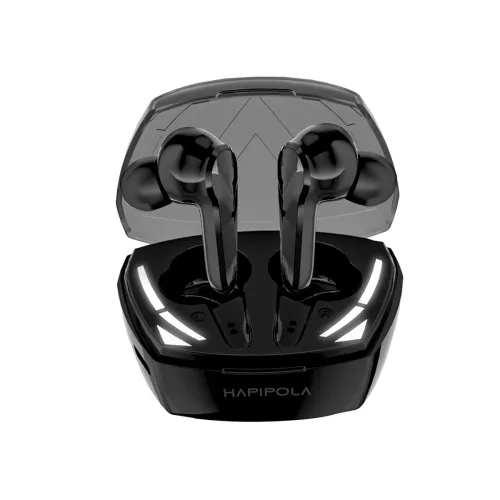 Image of HAPIPOLA Narrow Immersive Audio Touch Control Type C Interface | Good Bass (Black)