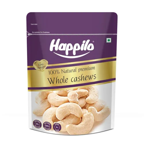 Image of Happilo 100% Natural Premium Whole Cashews 500 g Value Pack