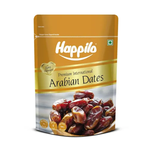 Image of Happilo Premium Arabian Dates Pouch, 500 g