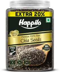 Happilo Premium Raw Chia Seeds – 1200g