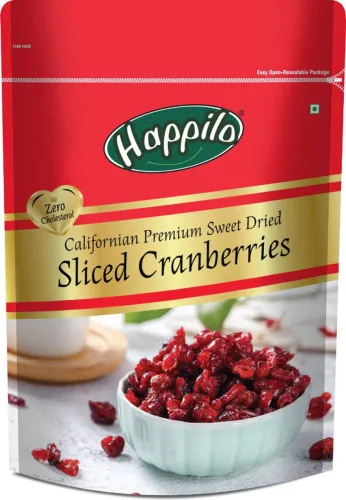 Image of Happilo Sweet Dried Cranberries – 200g 