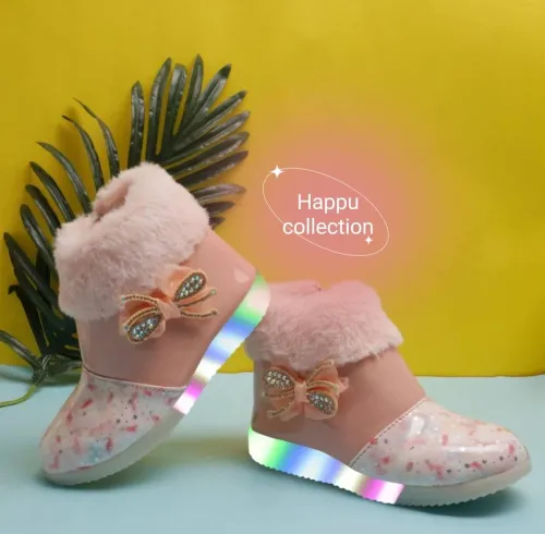 Image of HAPPU COLLECTION Zip Casual Boots For Girls