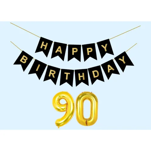 Image of Mystic Toy Store 90th Happy Birthday Decoration Kit