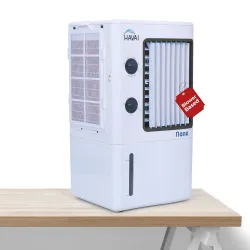 HAVAI Nano Table Cooler | Portable Cooler Vertical Blower |Single Person Use|7 Litre Tank Capacity .