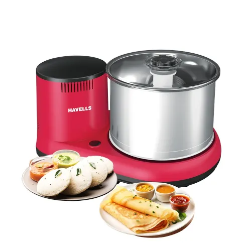 Image of Havells Alai 2 Litre 150 watt Wet Grinder (Pink)